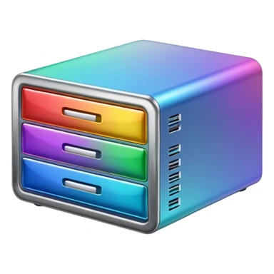 rainbow servers sticker