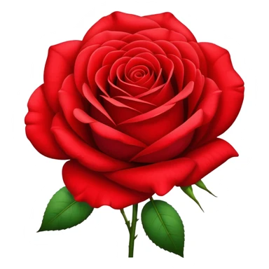 Red rose symbol of the Social Democratic Party of Germany sticker