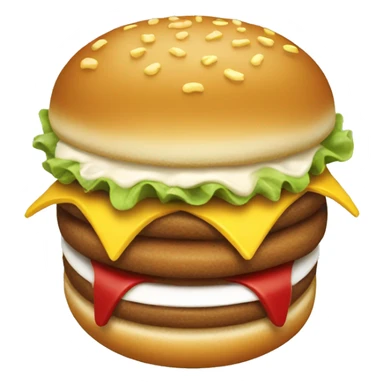 Mcdonald food sticker