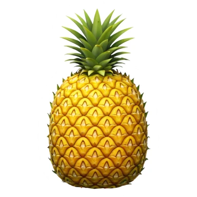 A pineapple sticker