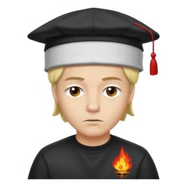 Make Dustin Henderson from Stranger Things with helfire club shirt and thinking cap sticker