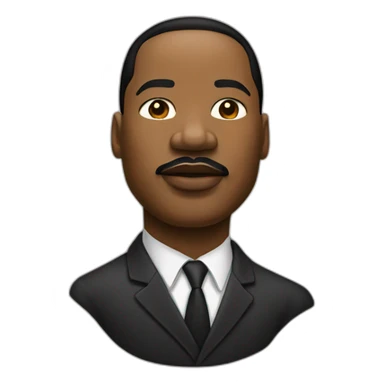 Martin Luther king JR sticker