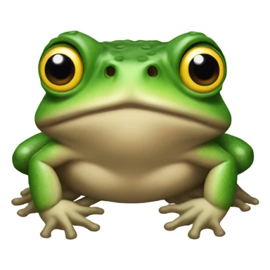 Toad croak sticker