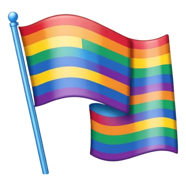 Rainbow pride sticker