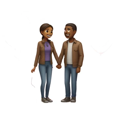 Love in the air sticker