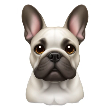 brindle french bulldog sticker