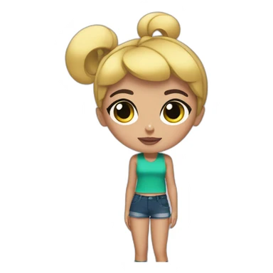 Powerpuff girl sticker