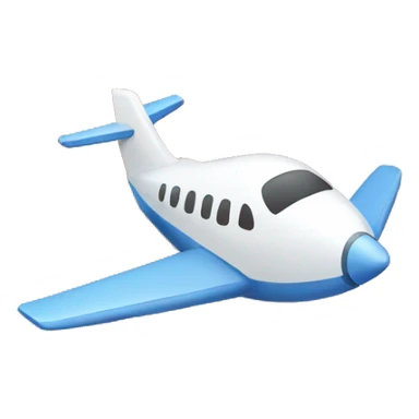 Plane leaving boxes sticker