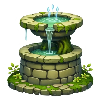 Magic well sticker