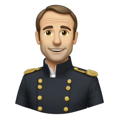 Macron mange du taboulé  sticker