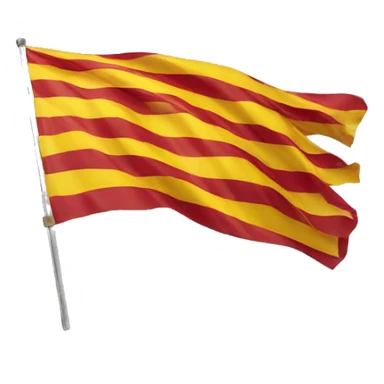 Catalonia flag sticker