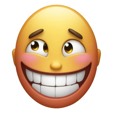 crazy smiley sticker