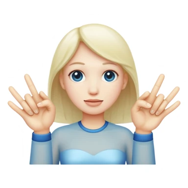 Fingers crossed  sticker