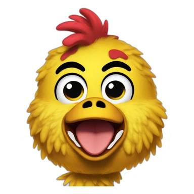 Chica the Chicken fnaf sticker