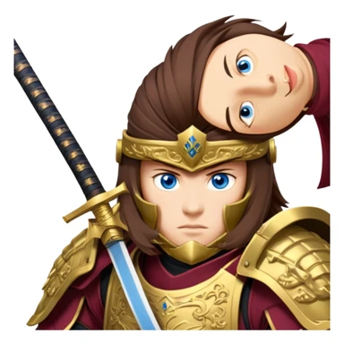 Samurai Leader sticker