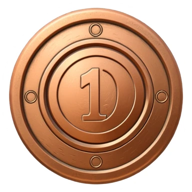 Bronze level 1 paid subscription badge sticker