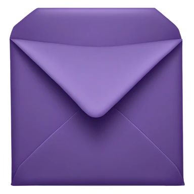 Dark Purple Mail icon sticker