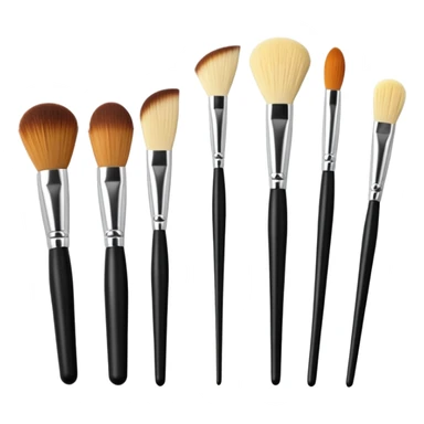 Makeup brushes  sticker