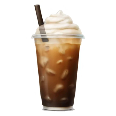 Iced coffee sticker