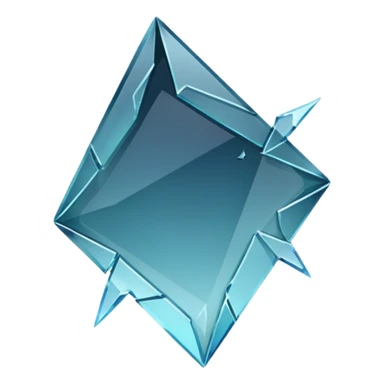 broken glass sticker