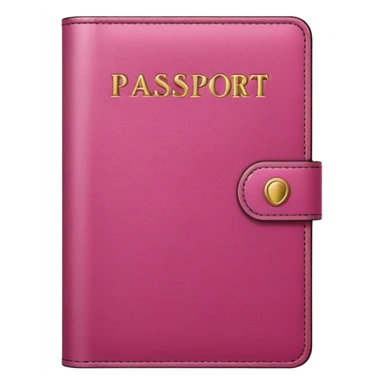 PINK PASSPORT sticker