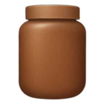 Brown vitamin pot sticker