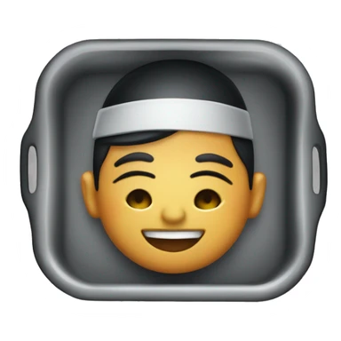 SINGLE black Catering tray food sticker