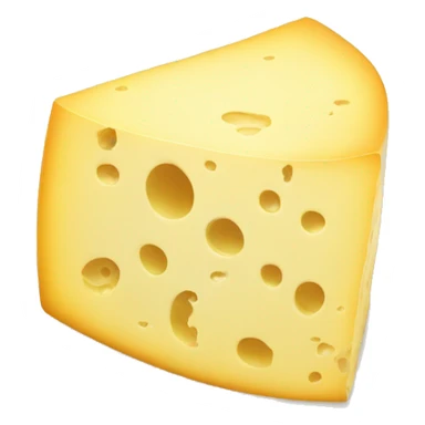 Irish cheese with hidden face sticker