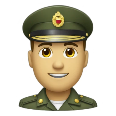 saludo militar sticker