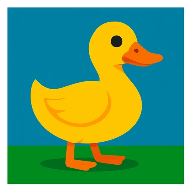 Duck sticker