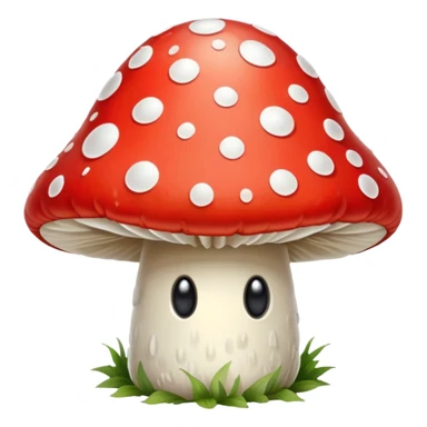 Horny Fly Agaric sticker