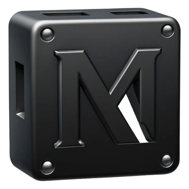 ATX  Block letters sticker