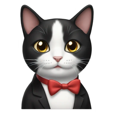 Tuxedo cats sticker