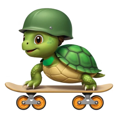 Turtle Skating sticker
