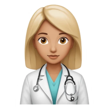 ocupational medicine woman  sticker