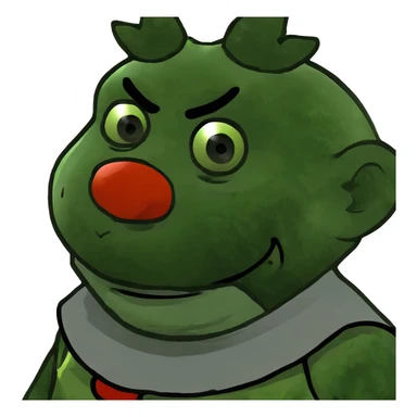 bright clown sticker