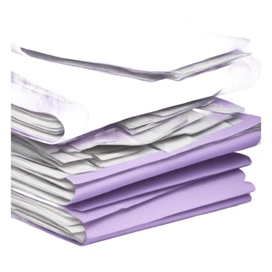 light purple stack of fashion magazines sticker