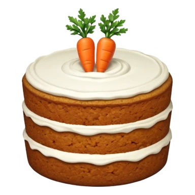 carrot cake sticker