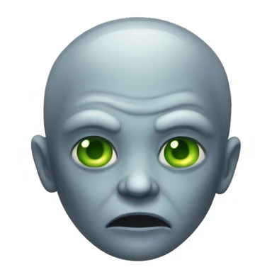 Psychopath alien sticker
