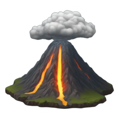 Volcan sticker