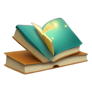 giving a book sticker
