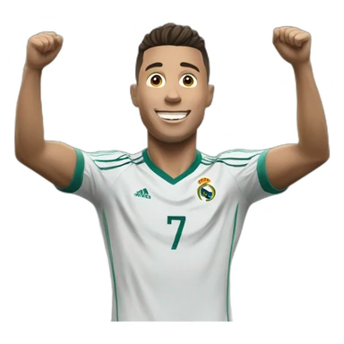 ronaldo celebration sticker