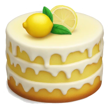 Lemon cake sticker