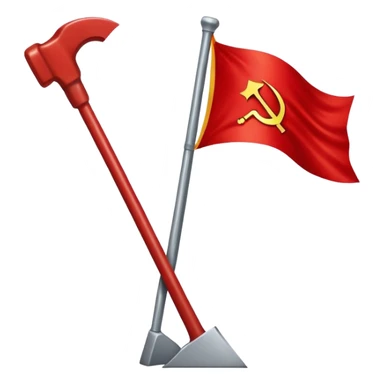 USSR flag sticker