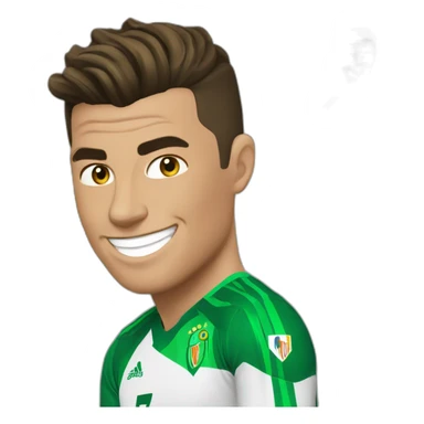 Happy Cristiano Ronaldo sticker