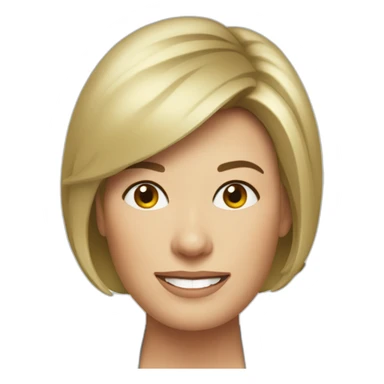 Uncanny Martha Stewart sticker
