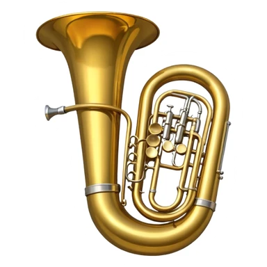 A tuba sticker