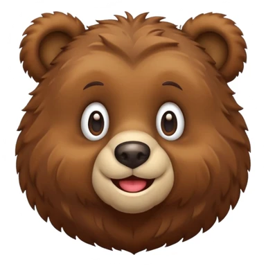 Bottomless bear sticker