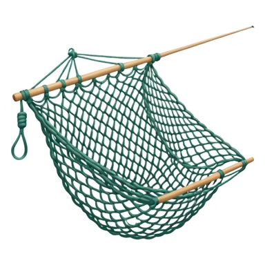fishing net sticker