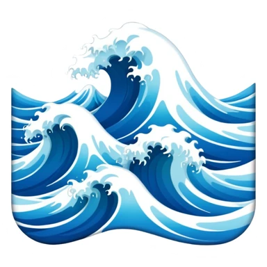 Ocean Waves sticker